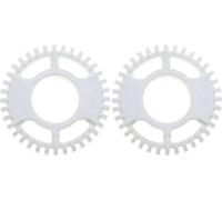 Piebert Fouet de rechange 2x 8332048 Blanc pour Severin, Lavazza, Tchibo Mousseur à lait