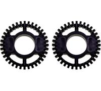 Piebert Fouet de rechange pour mousseur à lait - Lot de 2, noir
