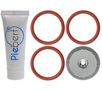 Piebert Kit d'entretien 200915 (5 pièces) pour tous les groupes de percolation DeLonghi avec instructions [code QR]