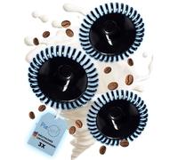Piebert Quirl 39179 Lot de 3 mousseurs à lait à induction compatibles avec Clatronic MS3326 MS3511 Springlane Mia Arendo 722302704 Jura 70920 Rommelsbacher MS650 Bomann MS361 MS376 Profi Cook PC-MS