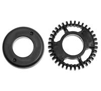 Piebert Quirle 50824 Lot de 2 mousseurs à lait à induction compatibles avec Severin, Lavazza & Tchibo