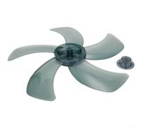 Pièce à faible bruit résistant à la température supérieure avec couvercle d'écrou de lame en plastique durable pour piédestal ou bureau facile de 40,6 cm - Ventilateur de rechange pour ventilateur