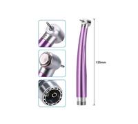 Pièce À Main Dentaire Colorée À Grande Vitesse, Turbine À Air, Roulement En Céramique, Pulvérisation D'eau Unique, Tête Standard, Bouton Poussoir-Purple B2