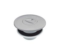 Pièce à sceller piscine - Prise balai avec joint et écrou Norm Coque/Béton - Gris de AstralPool