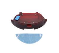 Pièce accessoire for robot aspirateur, Compatible for Lefant T700/M571/M520,1 x réservoir d'eau (sans bac à poussière) + 1 x serpillière lavable.(M571 M520)