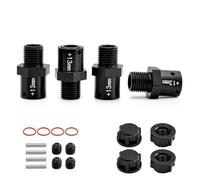 PièCe Accessoire Rc pour Arrma 6S pour KRATON pour Typhon pour Outcast pour Infraction pour Limitless pour Mojave pour Felony 1/8 1/7 Adaptateur Moyeu Hexagonal Roue(Black,13mm)