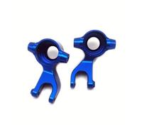 PièCe Accessoire Rc pour Arrma Big pour Rock pour Granite pour Senton pour Vorteks pour Typhon AR330469 1/8 1/10 Bloc Direction Aluminium Bras Avant(Blue)