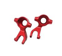 PièCe Accessoire Rc pour Arrma Big pour Rock pour Granite pour Senton pour Vorteks pour Typhon AR330469 1/8 1/10 Bloc Direction Aluminium Bras Avant(Red)