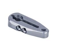 PièCe Accessoire Rc pour Arrma pour Buggy pour Granite pour Savox pour Futaba 1/10 Monster Truck Raider CNC Serrage en Aluminium 25T Servo Klaxon Protek RC(Gray,24mm-1pcs)