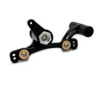 PièCe Accessoire Rc pour Arrma pour Kraton pour Mojave pour Limitless pour Notorious pour Outcast AR340073 Ensemble Direction Aluminium AR avec Roulements(Black)