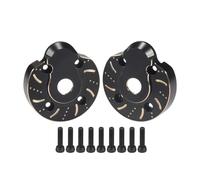 PièCe Accessoire Rc pour Axial pour Capra 4Ws pour Scx10 III pour Vanquish F9 pour Super Shafty Cp44 1/10 Articulations Direction en Laiton Couvercle Portail Boîtier D'essieu RC(Portal -2)