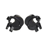 PièCe Accessoire Rc pour Axial pour Capra 4Ws pour Scx10 III pour Vanquish F9 pour Super Shafty Cp44 1/10 Articulations Direction en Laiton Couvercle Portail Boîtier D'essieu RC(Knuckles 2)
