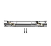 PièCe Accessoire Rc pour Axial pour SCX10 pour Gladiator YK4082 pour TRX4 TF2 D110 1/10 Arbre D'entraînement À Cannelure Interne Transmission Joint Universel en Métal RC(Silver,L115MM)