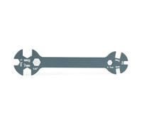 PièCe Accessoire Rc pour Clé Multifonctionnelle en Aluminium Outil D'écrou Biellette Réglage xtrémité Ouverte 3mm 4mm 5mm 5.5mm 7mm 8mm(Gray)
