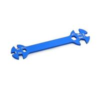 PièCe Accessoire Rc pour Clé Multifonctionnelle en Aluminium Outil D'écrou Biellette Réglage xtrémité Ouverte 3mm 4mm 5mm 5.5mm 7mm 8mm(Blue)