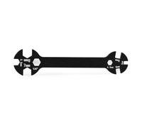 PièCe Accessoire Rc pour Clé Multifonctionnelle en Aluminium Outil D'écrou Biellette Réglage xtrémité Ouverte 3mm 4mm 5mm 5.5mm 7mm 8mm(Black)
