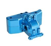 PièCe Accessoire Rc pour MJX pour Hyper Go 14209 14210 Carter Boîte Vitesses Métal Pièces Modification Et D'amélioration pour Voitures Télécommandées(Blue)