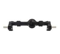 PièCe Accessoire Rc pour MN pour MN99S pour MN98 D90 D91 D99 D99S MN90 1/12 Essieu pour Porte Avant Et Arrière en Alliage D'aluminium Télécommande Anodisée CNC(Black,Rear)