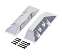 PièCe Accessoire Rc pour Redcat pour Ascent-32 1/32 Pédale Latérale en Aluminium Gauche Droite Rc Chenille Remplacer Les Pièces Mise À Niveau Accessoires(Silver)