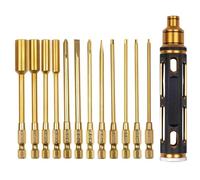 PièCe Accessoire Rc pour SCX10 pour TRX4 1/8 1/10 RC Voiture 4 en 1 Tournevis Hexagonal 1.5 2.0 2.5 3.0mm Changement pour Rapide llen Vis Hexagonales Outil(M-8)