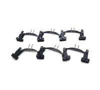 PièCe Accessoire Rc pour Tamiya 1/14 Remorque À Bascule Suspension Robuste Trois Essieux Benne Camion RC en Acier Inoxydable Améliorée Pièces Bricolage