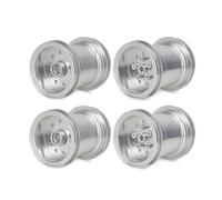 PièCe Accessoire Rc pour Tamiya Cw-01 pour Lunch Box À Déjeuner Minuit Citrouille 1/12 en Alliage D'aluminium Avant Arrière Jantes Moyeu Roue Gros Pneu Modèle Voiture
