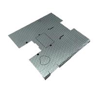 PièCe Accessoire Rc pour Tamiya pour Scania 770S 4x2 56379 1/14 Plaque Antidérapante en Acier Inoxydable Accessoires Camion RC Pièces Voiture Jouet