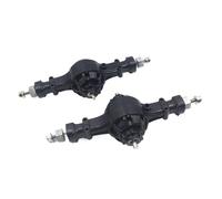 PièCe Accessoire Rc pour Tamiya pour Scania 770S pour Actros 3363 pour Volvo pour Man F2000 1/14 Kit Suspension Avant Et Arrière en Métal D'essieu Traversant RC(Rear axle kit)