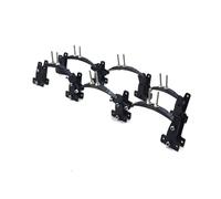 PièCe Accessoire Rc pour Tamiya pour Scania 770S pour Benz pour Actros 3363 pour Volvo 750 pour Man Tgx 1/14 Accessoires De Suspension Métallique À 3 Axes RC