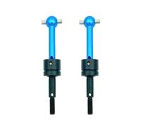 PièCe Accessoire Rc pour Tamiya pour TT-01 pour TT01 pour TT-02 pour TT02 TA04 1/10 Arbre D'entraînement Cardan CVD Métal 53792 Pièces Mise À Niveau Voiture RC(Blue,2pcs)