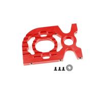 PièCe Accessoire Rc pour Tamiya pour Tt01 pour Tt-01 1/10 Base De Support Moteur en Aluminium Pièce Mise À Niveau Modèles Rechange Décoratifs(Red)