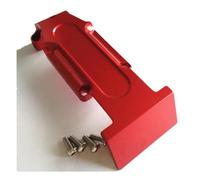 PièCe Accessoire Rc pour Traxxas pour E-Revo pour Summit pour Slayer Pro 4x4 5337 1/10 Plaques De Protection Avant Et Arrière en Aluminium pour Modèles Réduits Télécommandés(Red,Rear)
