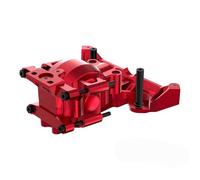 PièCe Accessoire Rc pour Traxxas pour Mini pour Maxx pour Xrt pour Slash 7075Alu Pièces Rechange Décoratives Cloison Avant Supérieure Et Inférieure Modèles Jouets(Red)