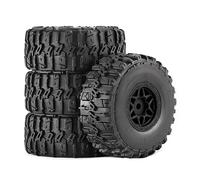 PièCe Accessoire Rc pour TRAXXAS pour Mini pour Slash 1/14 1/16 4 Pièces Pneus Tout-Terrain À Empattement Court Pièces De Rechange Décoratives Modèles De Jouets(Type2)