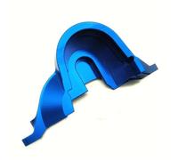 PièCe Accessoire Rc pour Traxxas pour TRX-4 8290 1/10 Couvercle Pignon Supérieur Transmission en Aluminium pour Voiture Télécommandée(Blue)