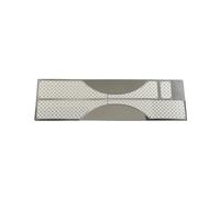 PièCe Accessoire Rc pour Traxxas pour Trx4 pour FMS pour Fcx10 1/10 Jupe Latérale Capot en Métal Plaque Antidérapante Fenêtre Pliante Maille Garde du Corps Chenille RC(Type 15)