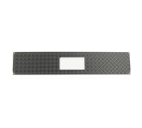 PièCe Accessoire Rc pour Traxxas pour Trx4 pour FMS pour Fcx10 1/10 Jupe Latérale Capot en Métal Plaque Antidérapante Fenêtre Pliante Maille Garde du Corps Chenille RC(Type 20)