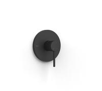 Pièce apparente pour boîtier encastré 1 voie Rapid-boxPièce apparente Noir mat - TRES 26227810NM