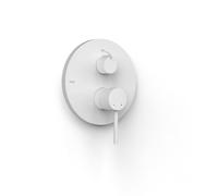 Pièce apparente pour boîtier encastré Rapid-box 2 voiesPièce apparente Blanc mat - TRES 26228110BM