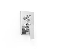 Pièce apparente pour boîtier encastré Rapid-box 3 voies Project Chrome - TRES 22127310