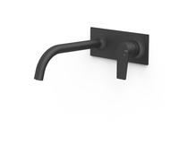 Pièce apparente pour élément encastré de lavabo Project Noir mat - TRES 22130004NM