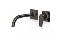 Pièce apparente pour élément encastré de lavabo Project Noir Métallisé - TRES 22130002KM