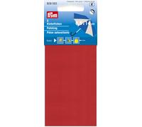 Prym Toppa in Nylon autoadesiva, Gold Zack, Rossa, 10x18cm