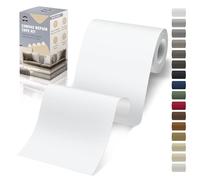 Pièce Autocollante en Tissu, 10 x 200 cm Tissu Toile Autocollant, Blanc, Pièce de Toile Imperméable Autocollante pour Canapé Tente Meuble Siège Auto Chaise Longue