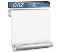 Pièce Autocollante en Tissu, 40 x 200 cm Tissu Toile Autocollant, Blanc, Pièce de Toile Imperméable Autocollante pour Canapé Tente Meuble Siège Auto Chaise Longue