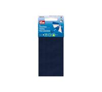 Prym Pièce autocollante Gold Zack en nylon 6,5 x 14 cm, 2 pièces, bleu marine