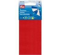 Prym Toppa in Nylon autoadesiva, Gold Zack, Rossa, 10x18cm