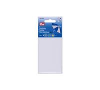 Pièce autocollante - Nylon - Lot de 2 - 6,5 x 14 cm - Transparent