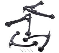 Pièce Automobile Compatible Avec Chevy Pour Avalanche 2007-2013 Pour Silverado 1500 2007-2015 Bras De Commande De Suspension Supérieur Et Inférieur Avant De Voiture K80670
