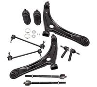 Pièce Automobile Compatible Avec Dodge Pour Caliber 2009 2010 2011 2012 Bras De Commande Inférieur Avant De Voiture Barre Stabilisatrice Biellettes Direction ES800408 EV80645